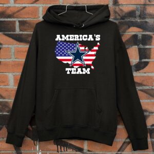 Premium Americas Team American Flag Veteran Independence Day Dallas Cowboys shirt 3