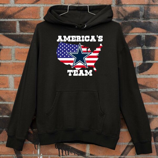 Premium Americas Team American Flag Veteran Independence Day Dallas Cowboys shirt