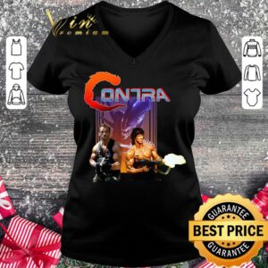 Original Contra movie Sylvester Stallone Arnold Schwarzenegger shirt 1