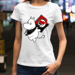 Funny Fender Antifa Moomin Anti Fascist shirt 1