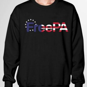 Premium Free Pa American Flag shirt 2