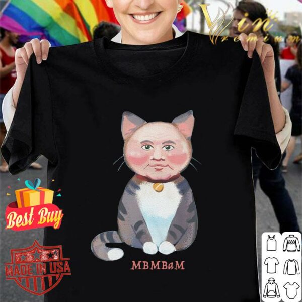 Official Human Face Cat Mbmbam shirt