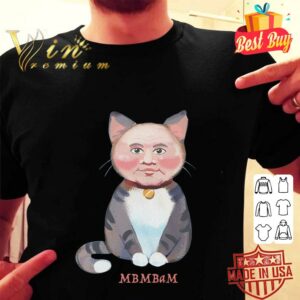Official Human Face Cat Mbmbam shirt 1