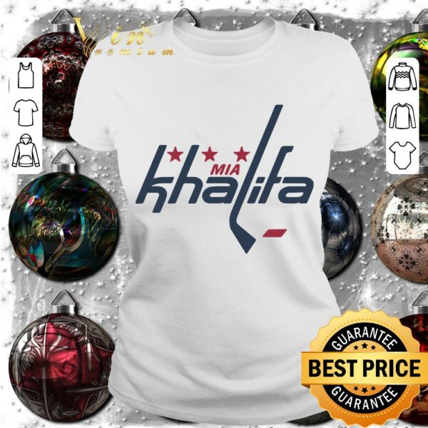 Funny Mia Khalifa Washington Capitals shirt