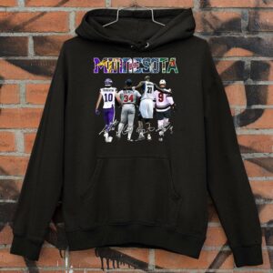 Best Minnesota sports teams signatures shirt 3