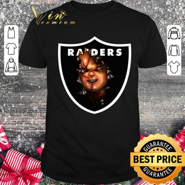 Awesome Oakland Raiders Chucky Logo shirt