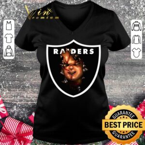 Awesome Oakland Raiders Chucky Logo shirt 1