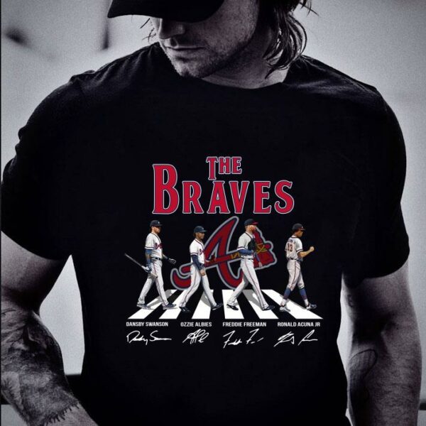 Official The Braves Abbey Road Signatures shirt