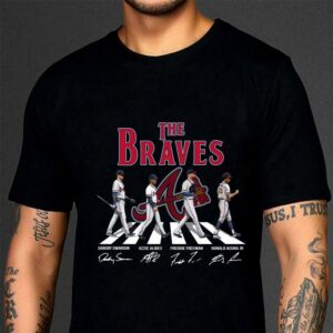 Official The Braves Abbey Road Signatures shirt 2