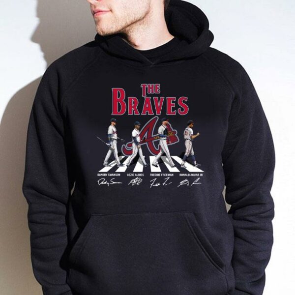Official The Braves Abbey Road Signatures shirt