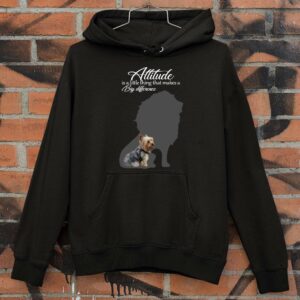 Funny Yorkie Attitude is a little thing that makes a big difference shirt 3