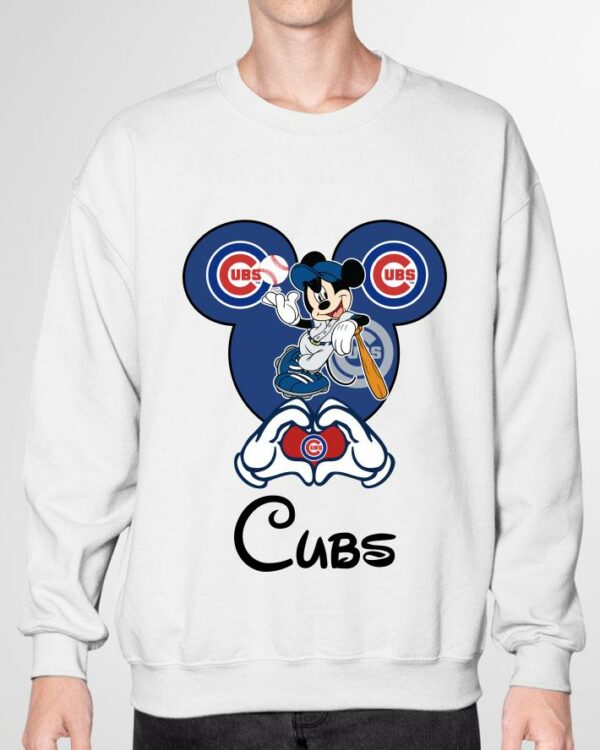 Funny Mickey Mouse Baseball Chicago Cubs shirt