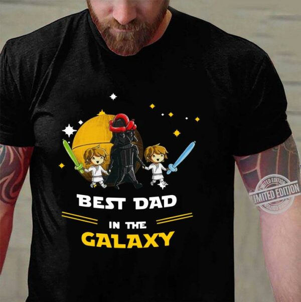 Star Wars Darth Vader Best Dad In The Galaxy Father's Day1 shirt