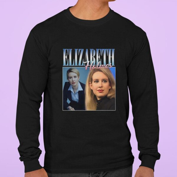 Best Elizabeth Holmes Theranos Founder 90s Retro Vintage Shirt
