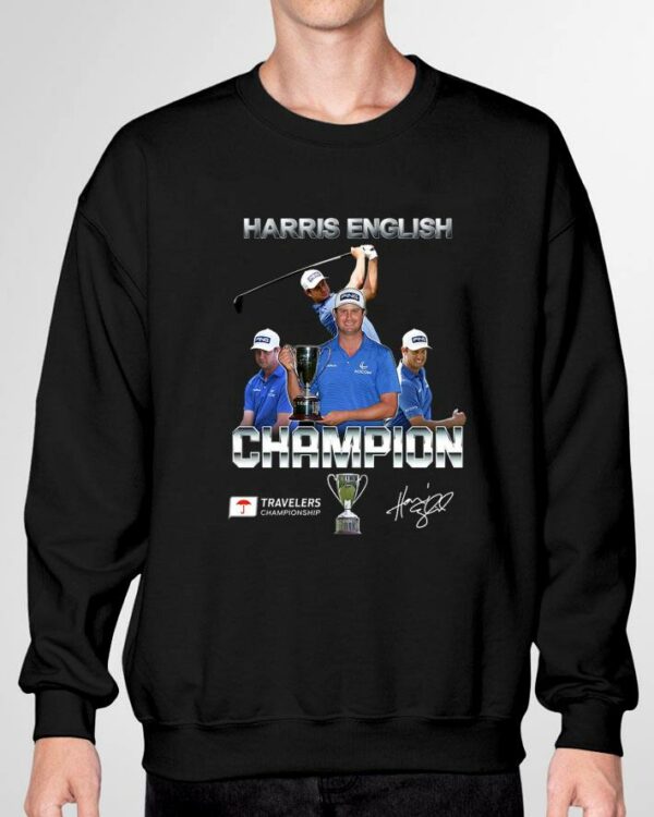 Awesome Harris English wins Travelers Championship PGA TOUR golf signature shirt