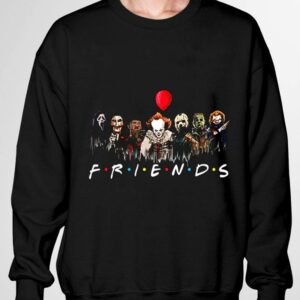 Horror Movie Killers Squad Friends Halloween Shirt 2