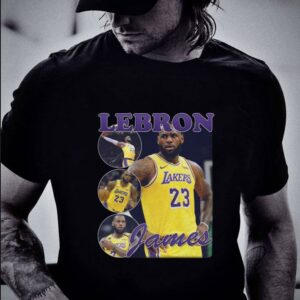 Funny Lebron James Los Angeles Lakers Vintage Style Shirt 1