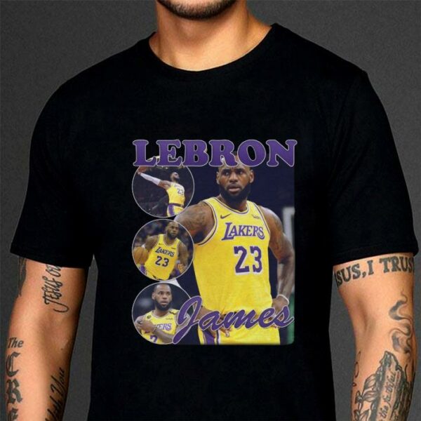 Funny Lebron James Los Angeles Lakers Vintage Style Shirt