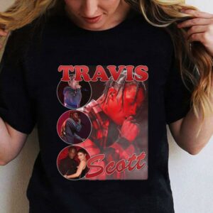 Travis Scott Hip Hop Bootleg Rapper Tee Vintage Style Shirt 1