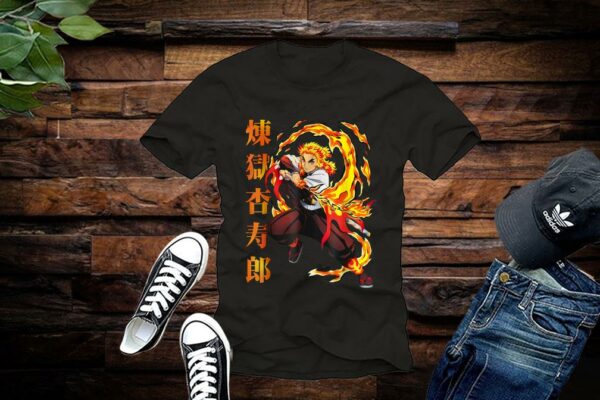 Demons Slayers Kime Tsus No Yaibas Rengokus Shirt Premium