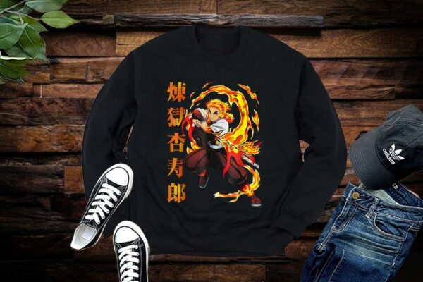 Demons Slayers Kime Tsus No Yaibas Rengokus Shirt Premium