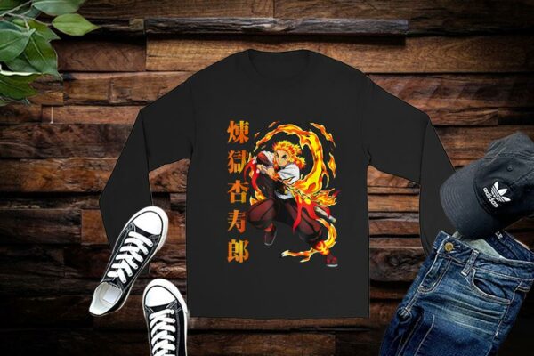 Demons Slayers Kime Tsus No Yaibas Rengokus Shirt Premium