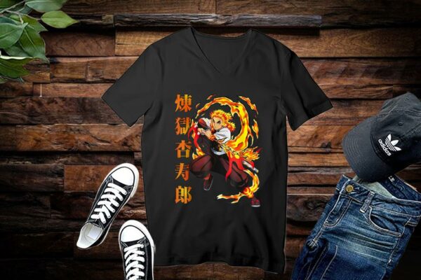 Demons Slayers Kime Tsus No Yaibas Rengokus Shirt Premium