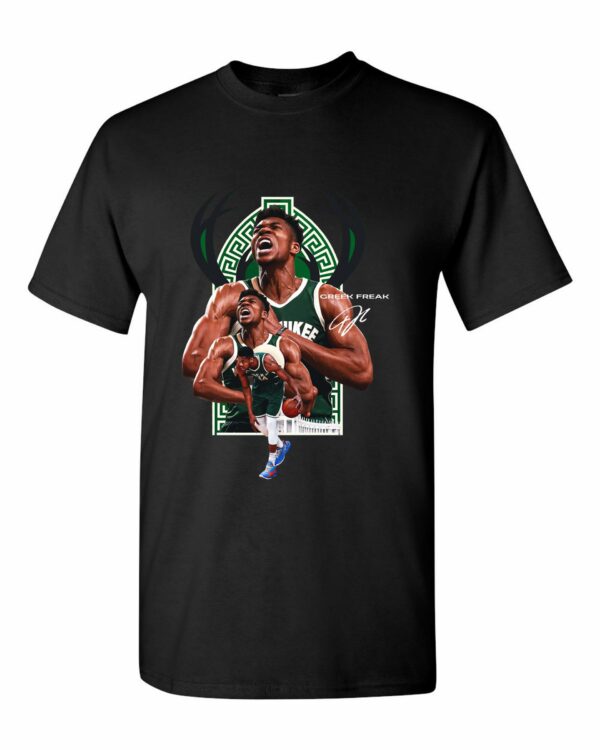 Greek Freak Shirt, Giannis Antetokounmpo Milwaukee Bucks Shirt Limited