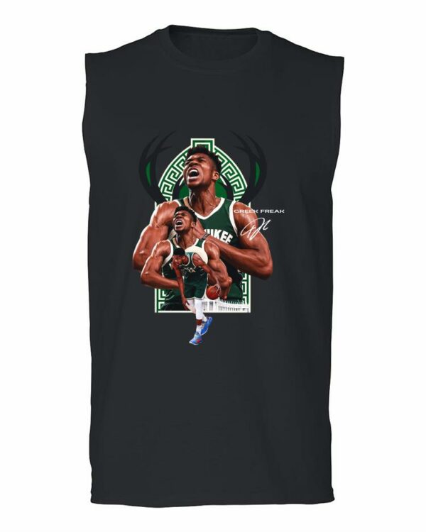 Greek Freak Shirt, Giannis Antetokounmpo Milwaukee Bucks Shirt Limited