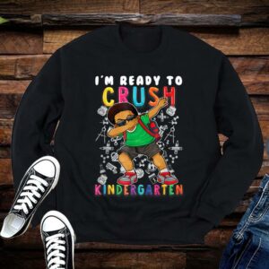 I'm Ready To Crush Kindergarten Dabbing Afro Boys Shirt Premium