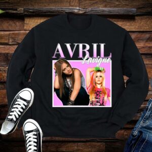 Limited Avril Lavigne Shirt, Avril Lavigne Unisex Black Shirt 1