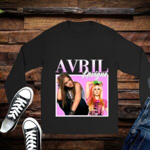 Limited Avril Lavigne Shirt, Avril Lavigne Unisex Black Shirt 2