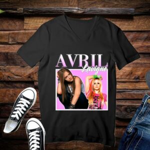 Limited Avril Lavigne Shirt, Avril Lavigne Unisex Black Shirt 3