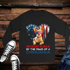 Limited Chihuahua Shirt, My Heart Is Held By Paws Of A Chihuahua Shirt 2