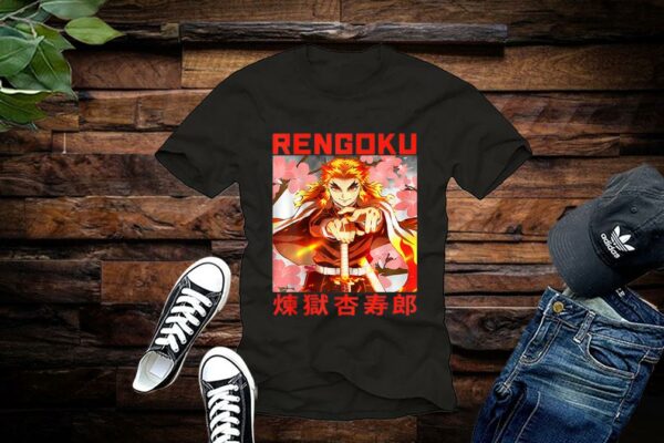 Limited Demons Slayers Shirt, Kimetsus No Yaibas Rengokus Shirt