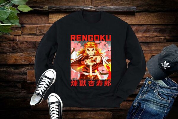 Limited Demons Slayers Shirt, Kimetsus No Yaibas Rengokus Shirt