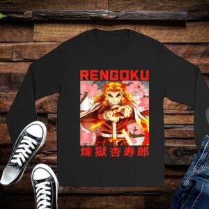 Limited Demons Slayers Shirt, Kimetsus No Yaibas Rengokus Shirt 2