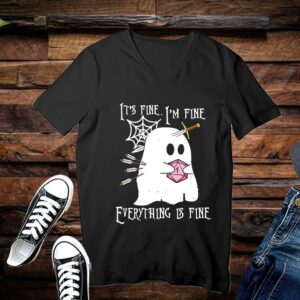 Limited Fine Shirt, It's Fine I'm Fine Everything Is Fine Shirt 3