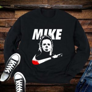 Limited Halloween Michael Myers Mike With Logo Nike Shirt, Mike Nike Shirt
