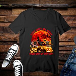Limited Halloween Shirt, Dogs Make Me Happy Human Make My Head Hurt Shirt 3