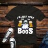 Limited Halloween Shirt, Halloween My Broom Broke So Now I Go Camping Shirt