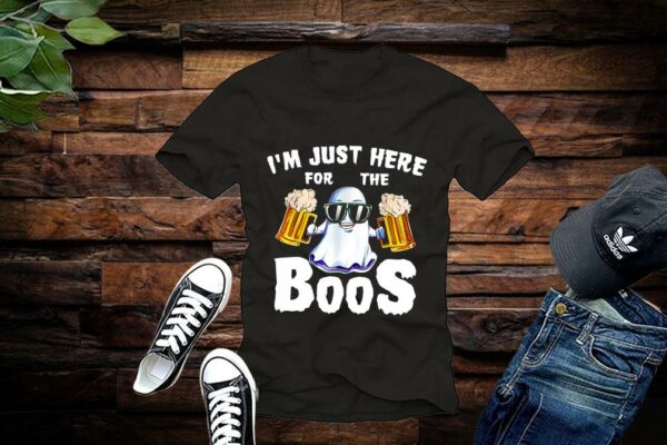 Limited Halloween Shirt, I'm Just Here For The Boos Shirt