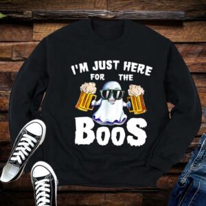 Limited Halloween Shirt, I'm Just Here For The Boos Shirt 1