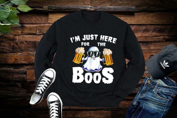 Limited Halloween Shirt, I'm Just Here For The Boos Shirt