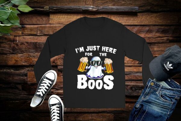 Limited Halloween Shirt, I'm Just Here For The Boos Shirt