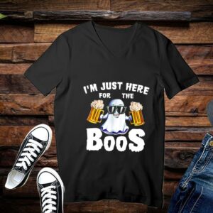 Limited Halloween Shirt, I'm Just Here For The Boos Shirt 3