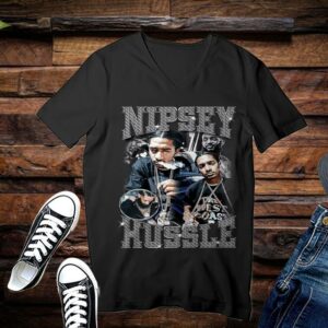 Limited Nipsey Hussle Shirt, Nipsey Hussle Printed Graphic Tee, Nipsey Hussle RAP Hip hop Shirt 3