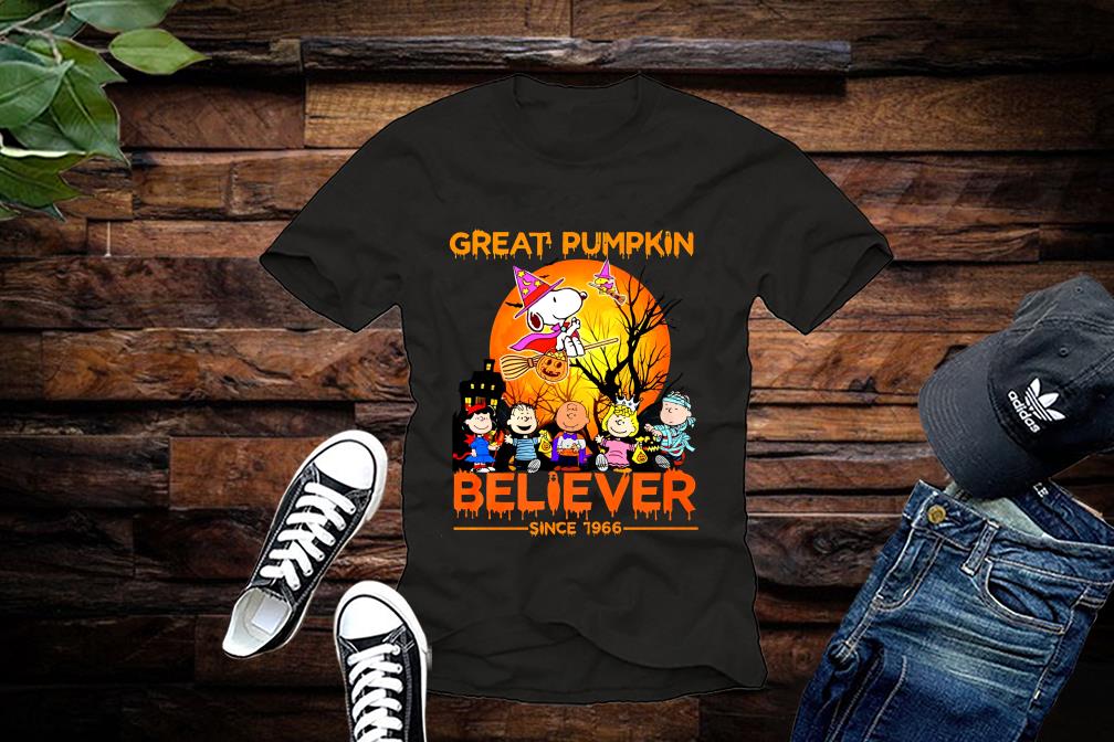 Limited The Peanuts Shirt, Snoopy Shirt, Great Pumpkin Believer Since 1966 Halloween Shirt Limited The Peanuts Shirt Snoopy Shirt Great Pumpkin Believer Since 1966 Halloween Shirt 1 - Limited The Peanuts Shirt, Snoopy Shirt, Great Pumpkin Believer Since 1966 Halloween Shirt