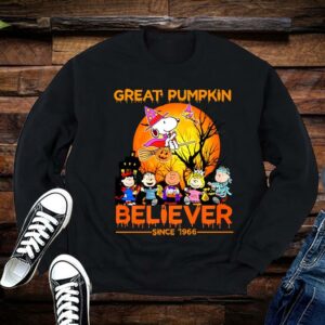 Limited The Peanuts Shirt, Snoopy Shirt, Great Pumpkin Believer Since 1966 Halloween Shirt
