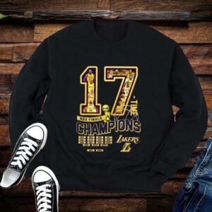 Los Angeles LakersShirt, Los Angeles Lakers 17-Time NBA Champions Shirt, Basketball Shirt